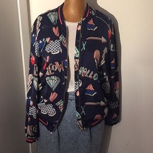 Zara bomber jacket